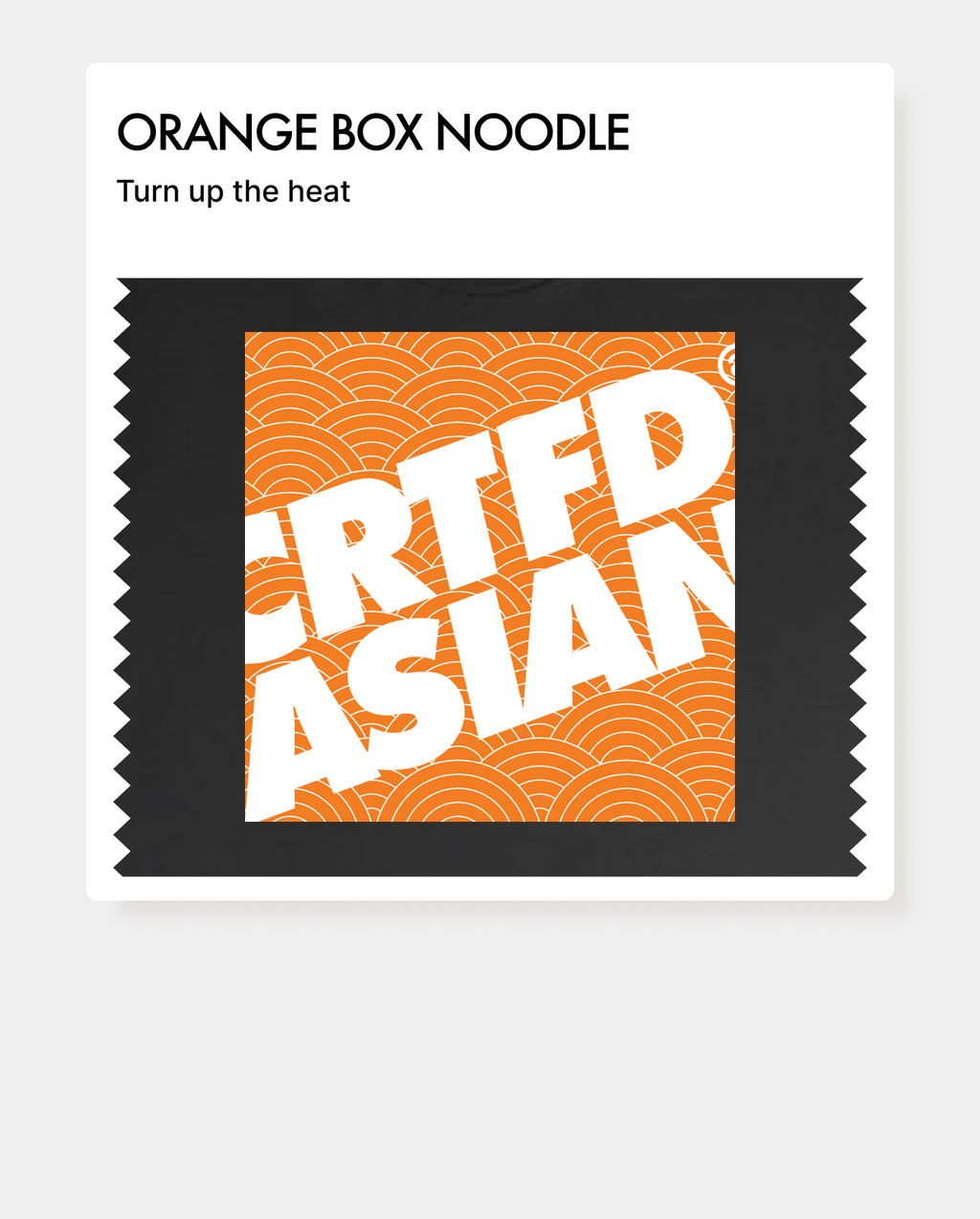 Orange Box Noodle