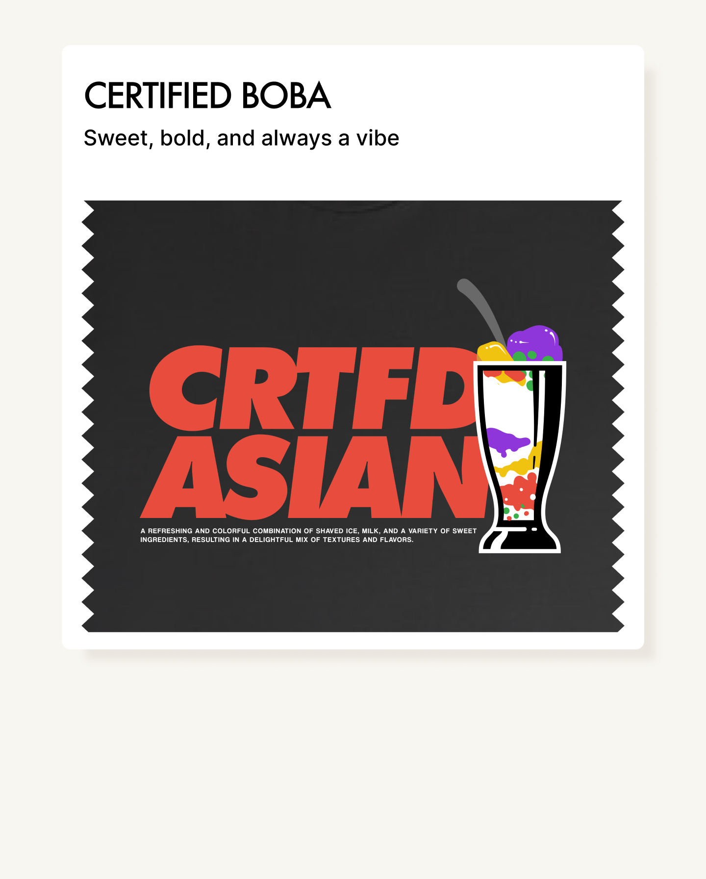 Certified Boba